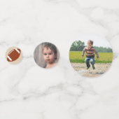 大物を蹴ること |サッカーの誕生日 コンフェッティ (裏面)