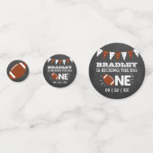 大物を蹴ること |サッカーの誕生日 コンフェッティ (正面)