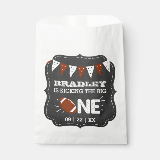 大物を蹴ること |サッカーの誕生日 フェイバーバッグ (正面)