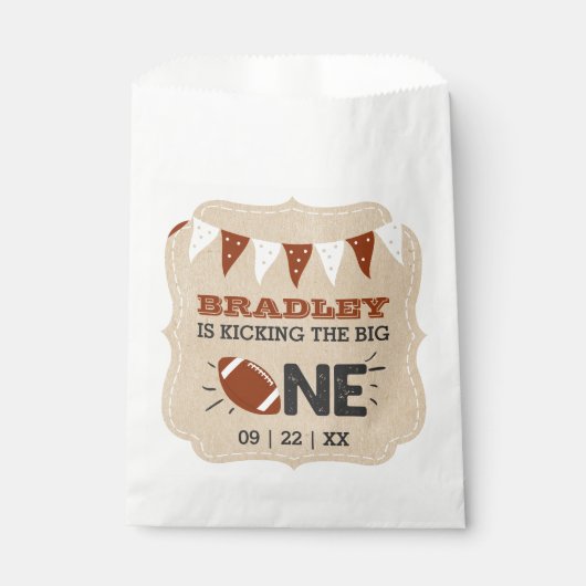 大物を蹴ること |サッカーの誕生日 フェイバーバッグ (正面)