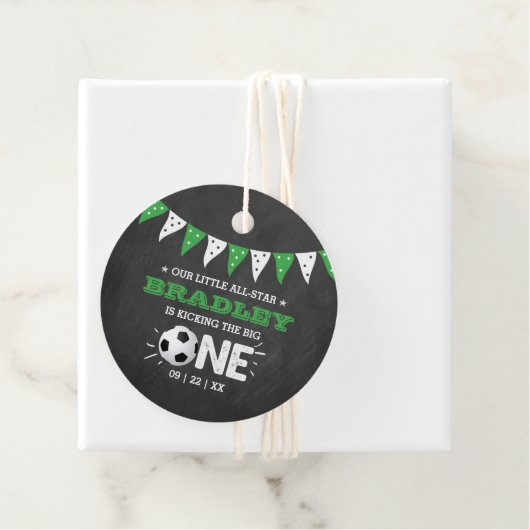 大物を蹴ること |サッカー1回目の誕生日 フェイバータグ (インサイチュ)