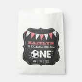 大物を蹴ること |サッカー1回目の誕生日 フェイバーバッグ (正面)