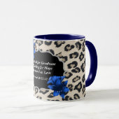 大物アニマルプリントフローラマグ マグカップ (正面右)