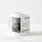 大理モダン石のゴッドマザー写真企画 コーヒーマグカップ (正面左)