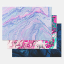 大理モダン石の絵を描流カラフルし抽象芸術パターン