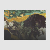 大理石およびグリッター抽象芸術テクスチャ 薄葉紙 (正面)