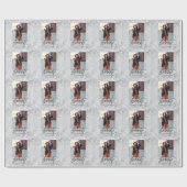 大理石およびバラ金ゴールド卒業アナウンス ラッピングペーパー (フラット)