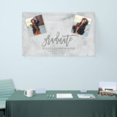 大理石およびバラ金ゴールド卒業アナウンス 横断幕 (トレードショー)