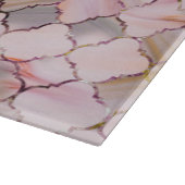 大理石および水晶の文字のモロッコパターン カッティングボード (角)