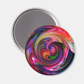 大理石で作られた マグネット (正面/裏面)