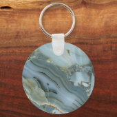 大理石とクリスタル キーホルダー (正面)