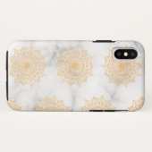 大理石とパター華美ン Case-Mate iPhoneケース (裏面(横))