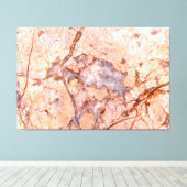 大理石と石英 キャンバスプリント (インサイチュ (ウッドフロア))