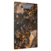 大理石と花 クリップボード (右)