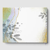 大理石と葉 ゲストブック (裏面)