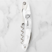 大理石と虎の頭 ソムリエナイフ (正面)