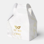 大理石と金ゴールドデザインミシュローマント フェイバーボックス (裏面サイド)