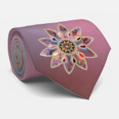 大理石のような銀河のタイ ネクタイ (ロール)