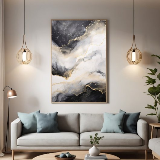 大理石のエコー ポスター