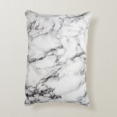 大理石のカスタムはブラシをかけましたポリエステル枕16"にx12 " アクセントクッション (裏面(縦))