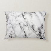 大理石のカスタムはブラシをかけましたポリエステル枕16"にx12 " アクセントクッション (裏面)