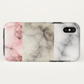 大理石のカラーブロック Case-Mate iPhoneケース (裏面(横))