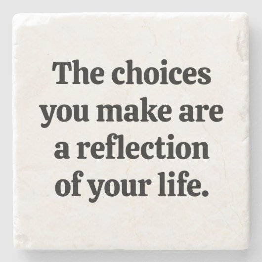 大理石のコースターを作る選択肢 ストーンコースター (正面)