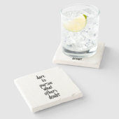 大理石のコースターを追い求める ストーンコースター (横)