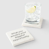 大理石のコースターを避けるもの ストーンコースター (横)