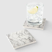 大理石のコースター ストーンコースター (横)