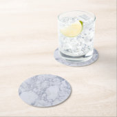 大理石のコースター ラウンドペーパーコースター (インサイチュ)