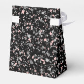 大理石のチップス石のシェイプのピース抽象芸術テクスチャ フェイバーボックス (裏面サイド)