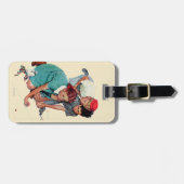 大理石のチャンピオン ラゲッジタグ (正面横)