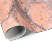 大理石のテクスチャの白いパターン ラッピングペーパー (ロールコーナー)