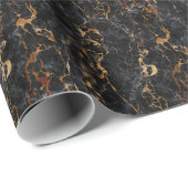 大理石のテクスチャエレガント：石のサーフェス ラッピングペーパー (ロールコーナー)