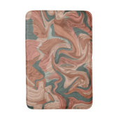 大理石のテクスチャパターン バスマット (正面縦)