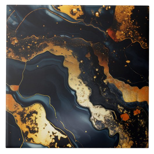 大理石のフェイクタイル模様 タイル (正面)