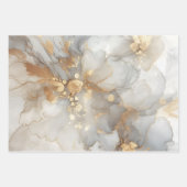 大理石のラッピング紙シートのセット ラッピングペーパーシート (正面2)