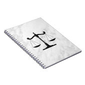大理石の上の天秤 ノートブック (右側)