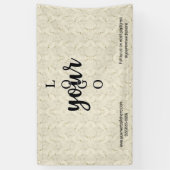 大理石の会社のロゴのコンベンションマーケット 横断幕 (縦)