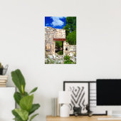 大理石の入り口 ポスター (ホームオフィス)