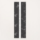 大理石の効果の名前入りなヨガのマット ヨガマット (正面)