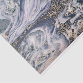 大理石の効果の青く贅沢なギフト用包装紙のティッシュペーパー 薄葉紙 (詳細)