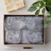 大理石の効果の青く贅沢なギフト用包装紙のティッシュペーパー 薄葉紙 (ギフト)