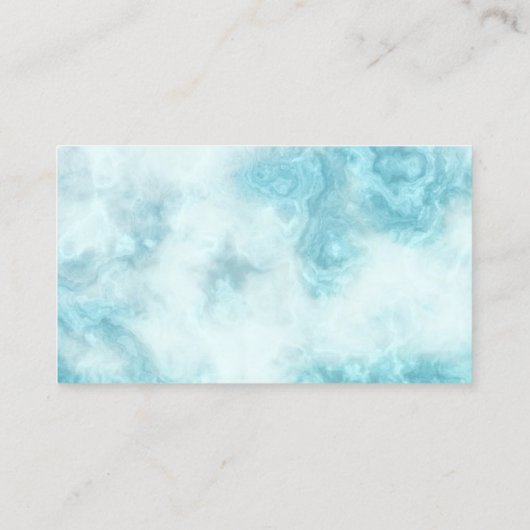 大理石の名刺 名刺 (裏面)