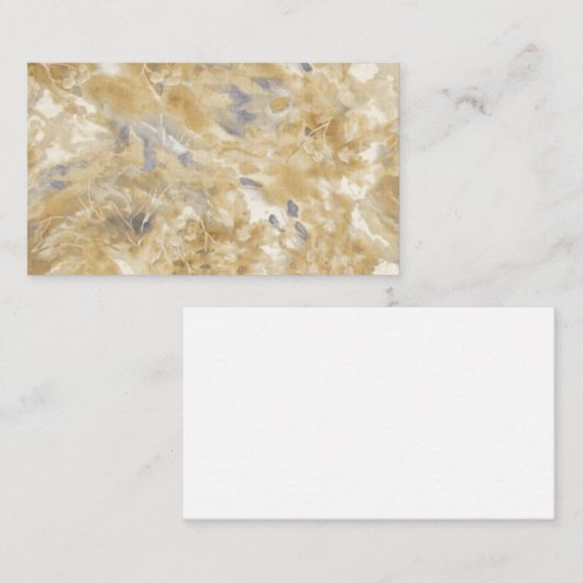 大理石の名刺 名刺 (正面/裏面)
