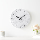 大理石の外観 ラージ壁時計 (ホーム)