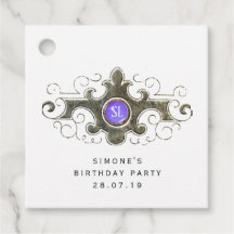 大理石の宝石マーメイドスケールモノグラム