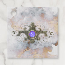 大理石の宝石モノグラム