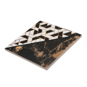 大理石の幾何学的で抽象的なパターン タイル (側面)